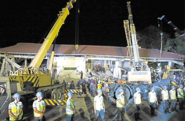 Search, rescue operations end in quake-hit Porac, Pampanga