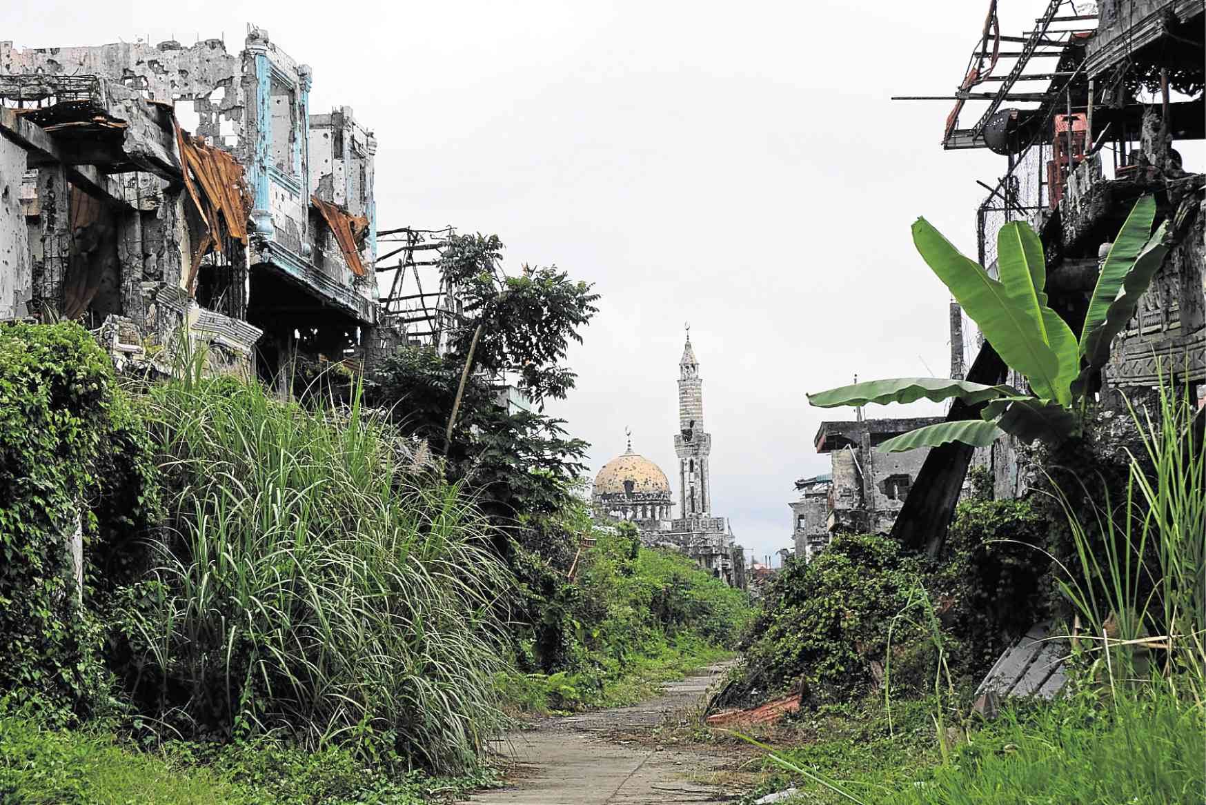 Two years after terrorists’ siege, Marawi is still down and out