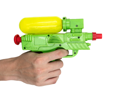 squirting gun with urine