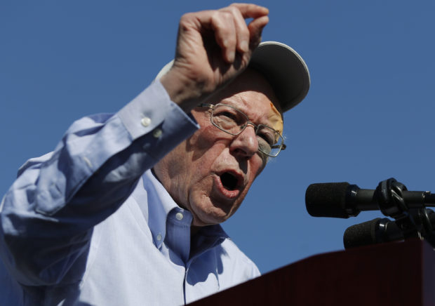 Bernie Sanders embraces a new role: Democratic front-runner