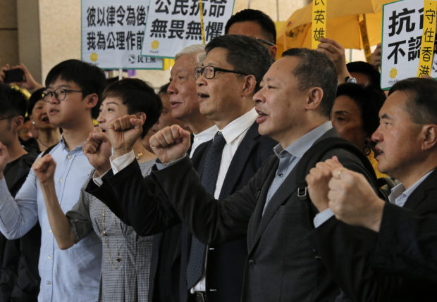 9 leaders of Hong Kong pro-democracy protests found guilty