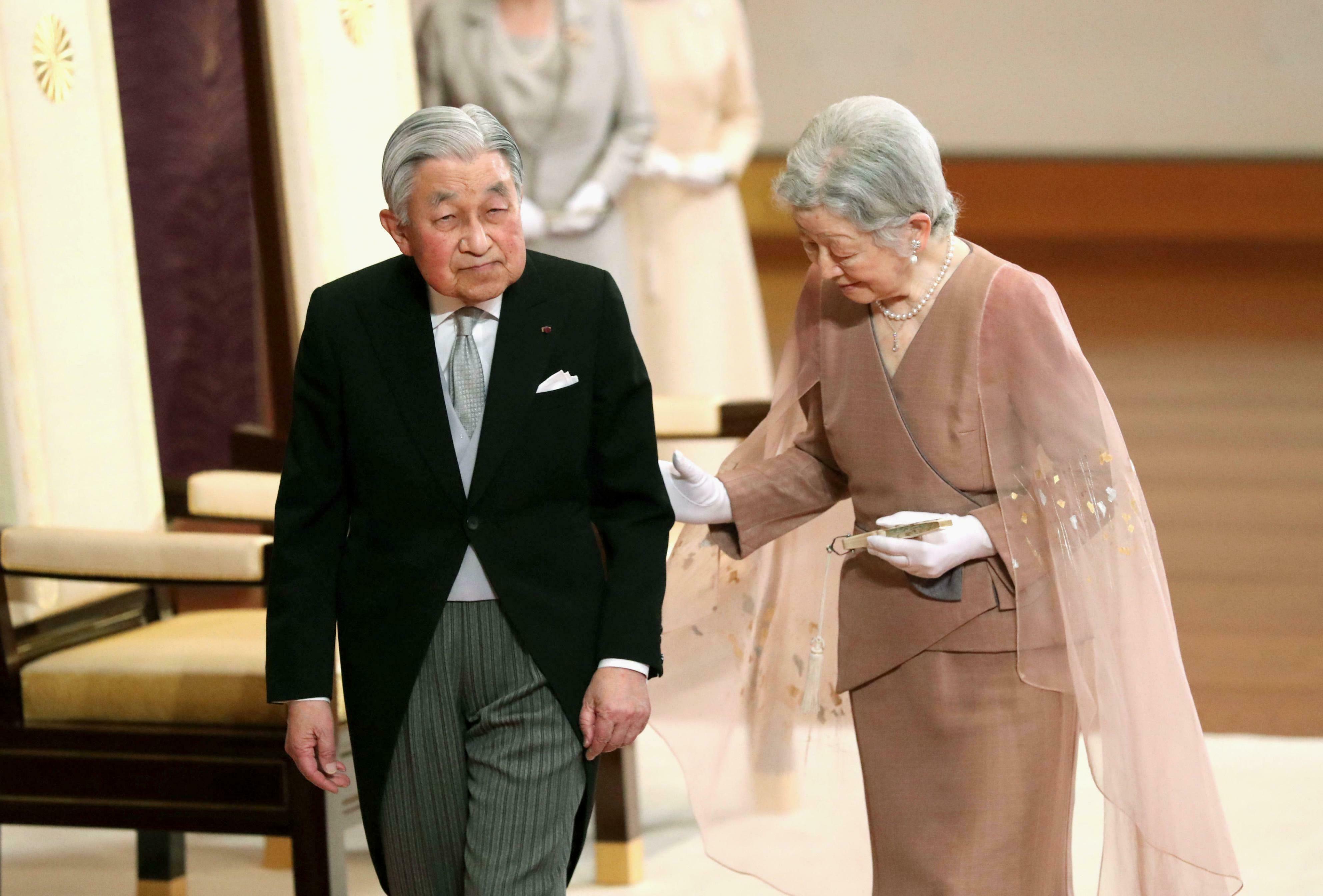 Japan's emperor and empress celebrate 60 years of marriage
