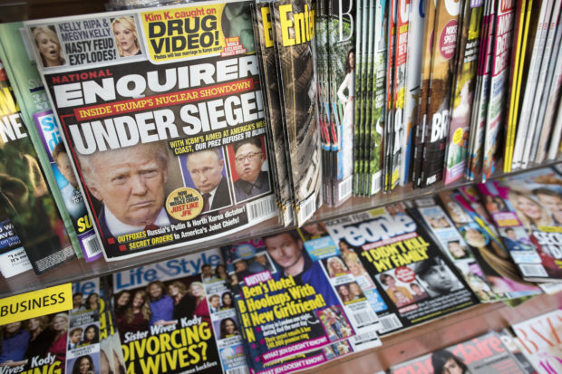 National Enquirer parent company explores possible sale of tabloid