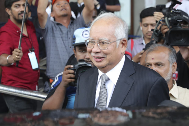 Former Malaysian leader's corruption trial enters second day