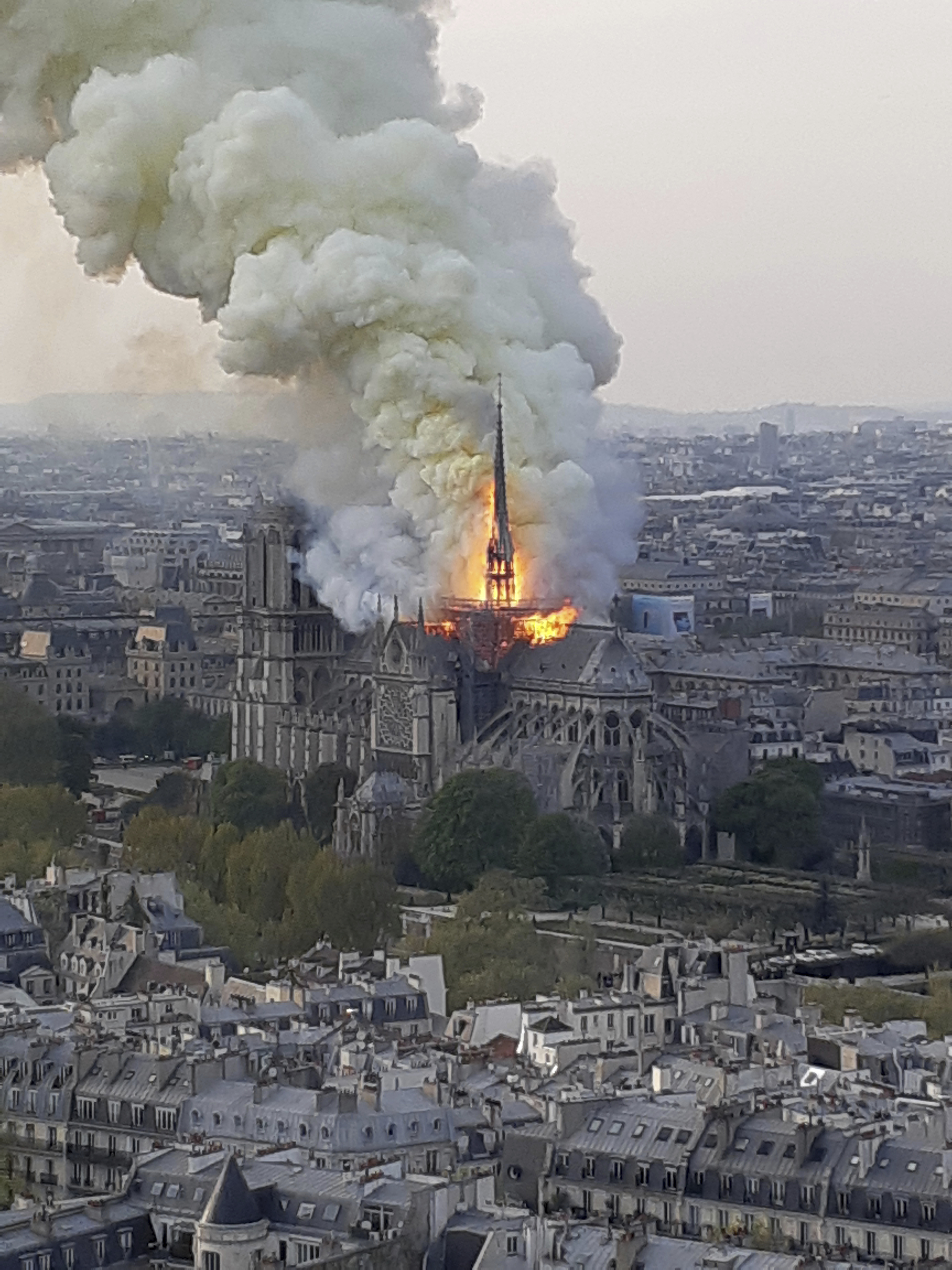 $1 billion raised to rebuild Paris' Notre Dame after fire