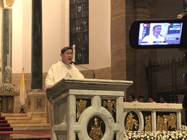 Tagle to youth: Allow Jesus to cleanse you