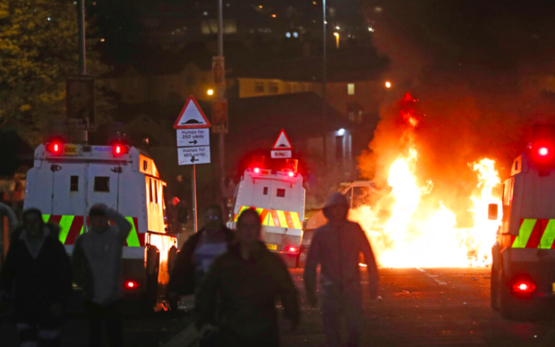 Journalist shot dead in Northern Ireland rioting