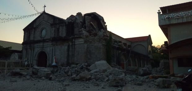 LOOK: The aftermath of the magnitude 6.1 quake in Pampanga