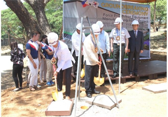 PH, S. Korea start construction of factory for armor vests, gun magazines