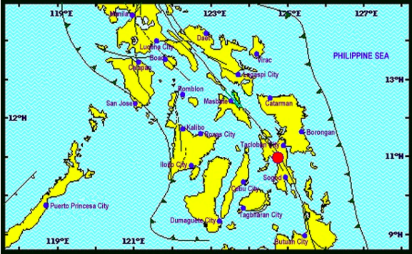 4.0-magnitude quake rocks Leyte municipality