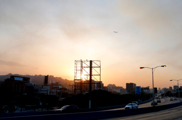 As the sun sets, Venezuela's capital empties