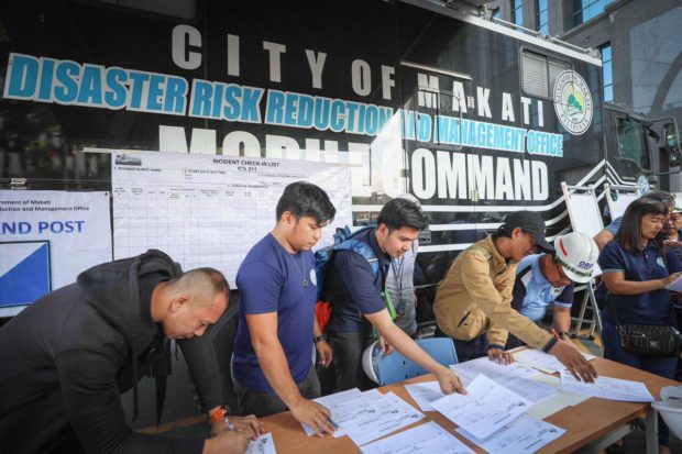 Makati gov't deploys inspection teams to check gov't, private buildings