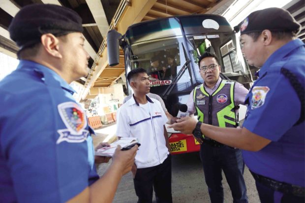 Slow start for dry run of Edsa bus ban