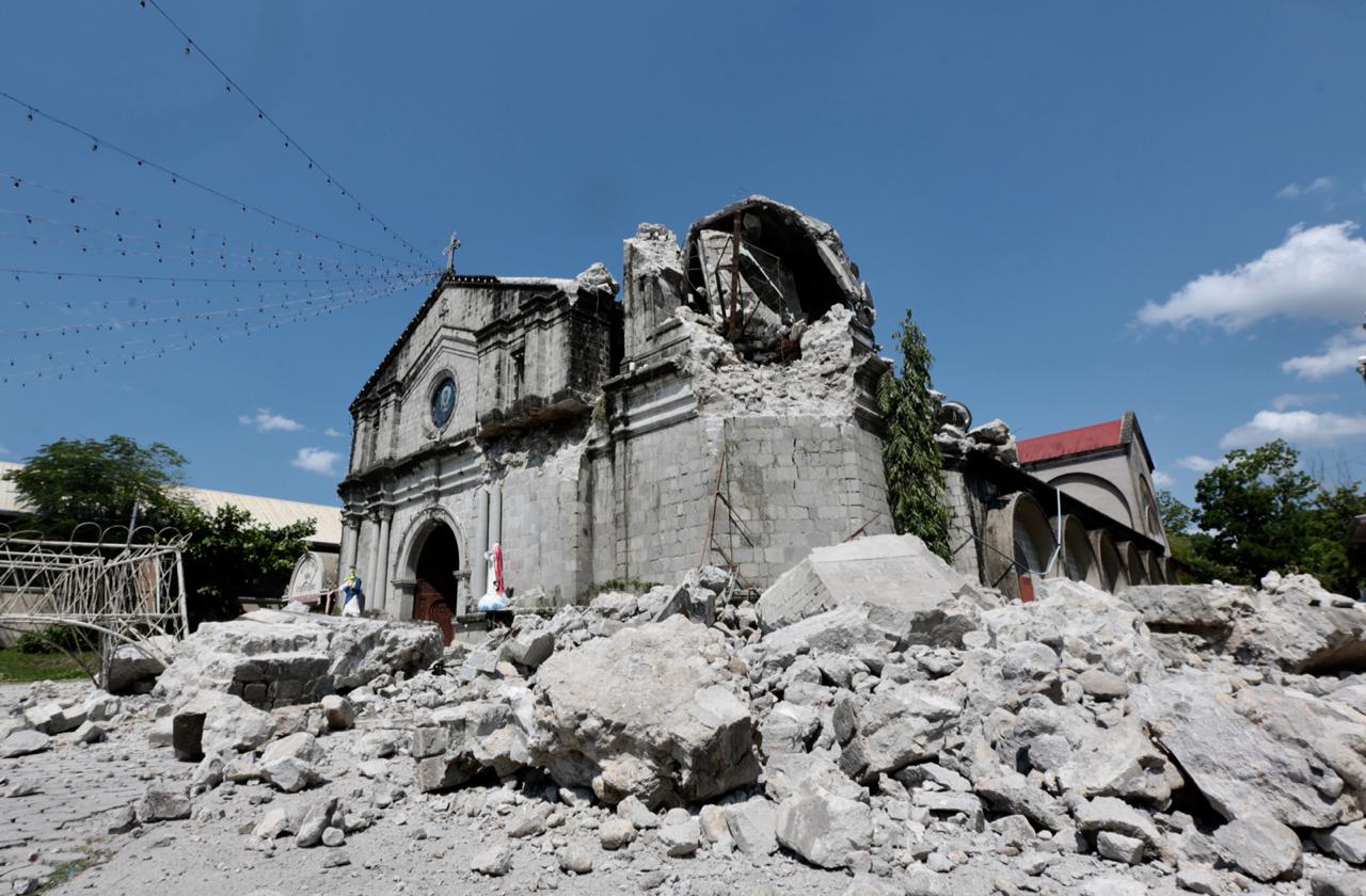 NHCP to ask Palace for funds to rehab Pampanga’s quake-damaged churches