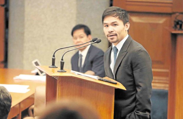 Pacquiao wants Senate to prioritize hearings to reimpose death penalty