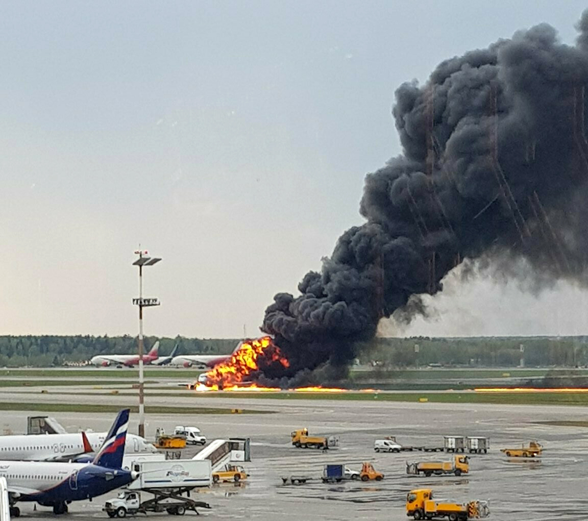 41 feared dead in Russian plane blaze disaster – investigators