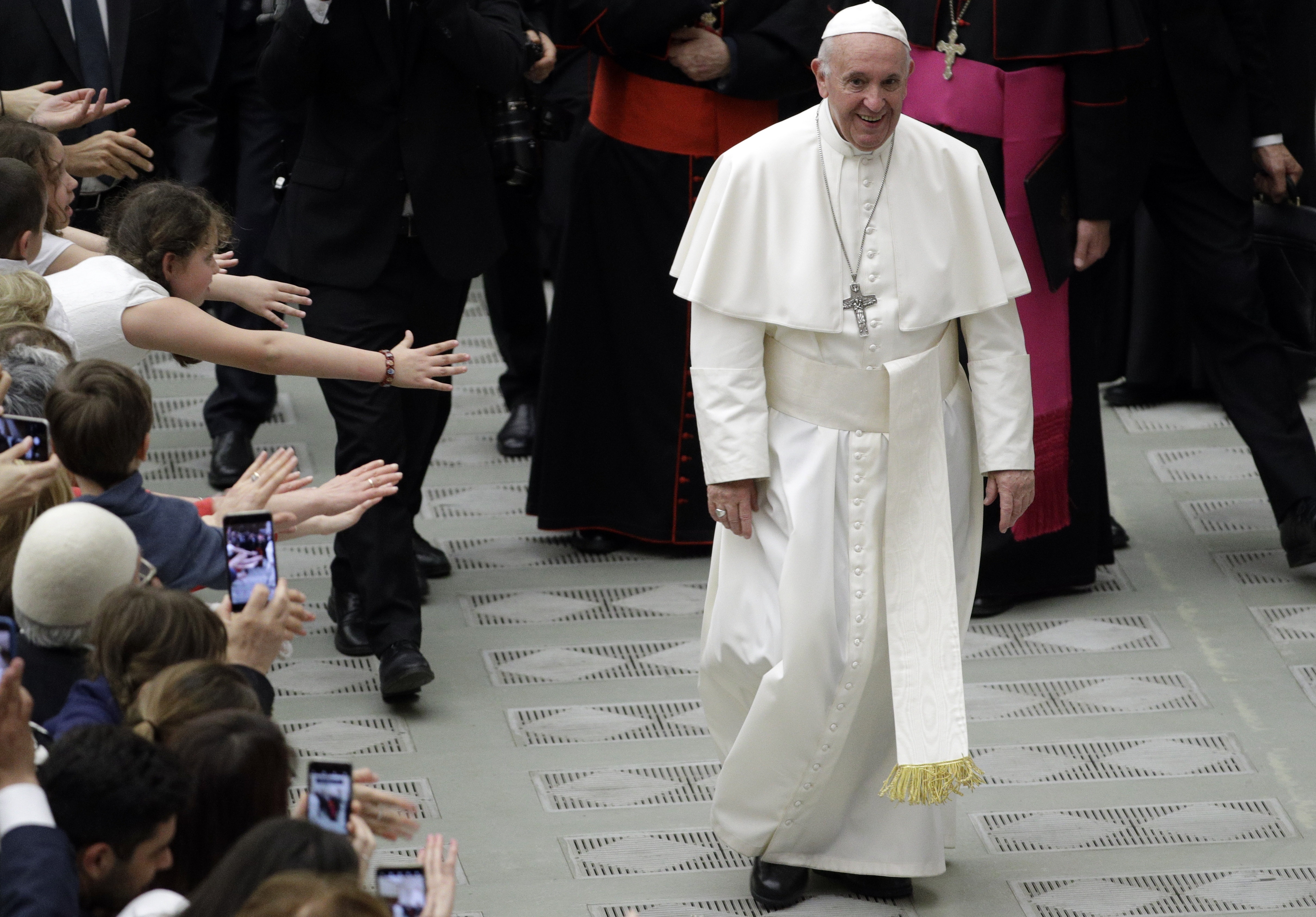 Pope: Abortion is never OK, equates it to 'hiring a hitman'