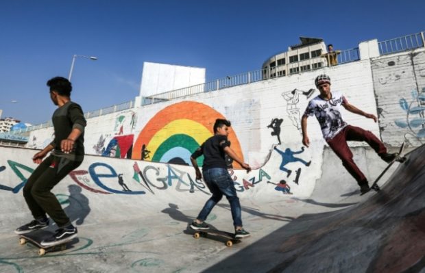 Gaza skaters battle blockade, conservatism