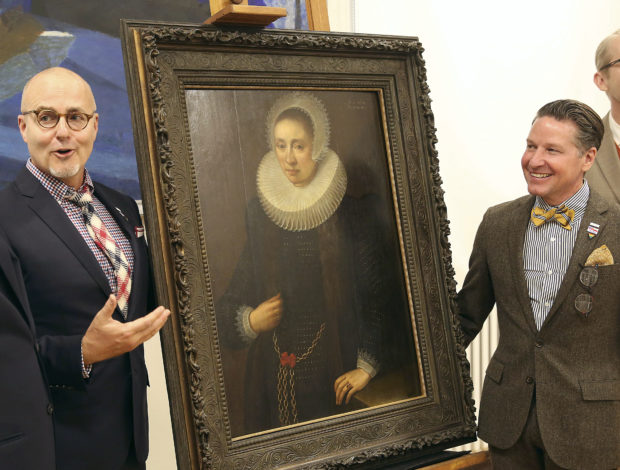 Looted art, gay rights merge in painting recovery 