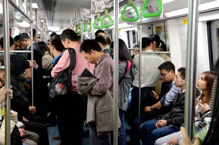 Chinese men detained for bomb joke in train