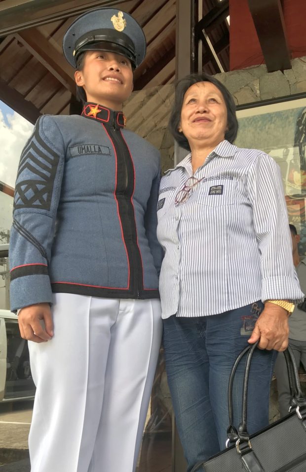 Graduating cadet gets special saber from Aguinaldo grandson