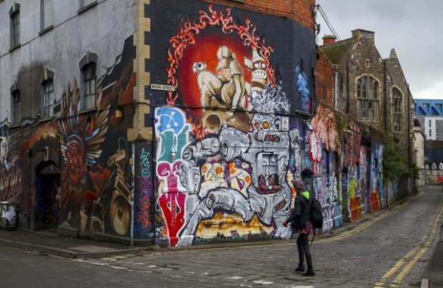Banksy's city an urban canvas