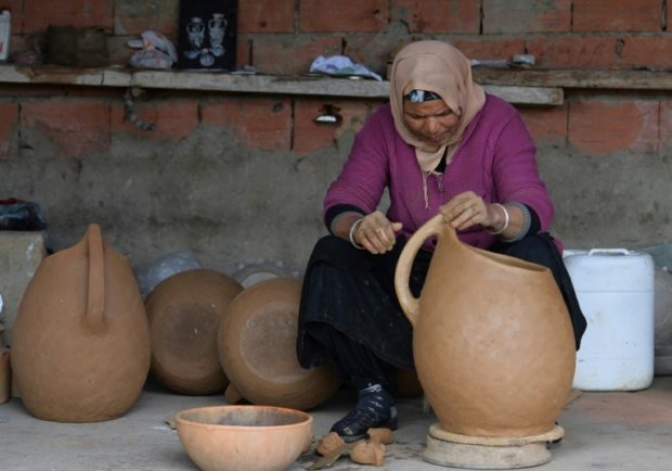 mother pottery