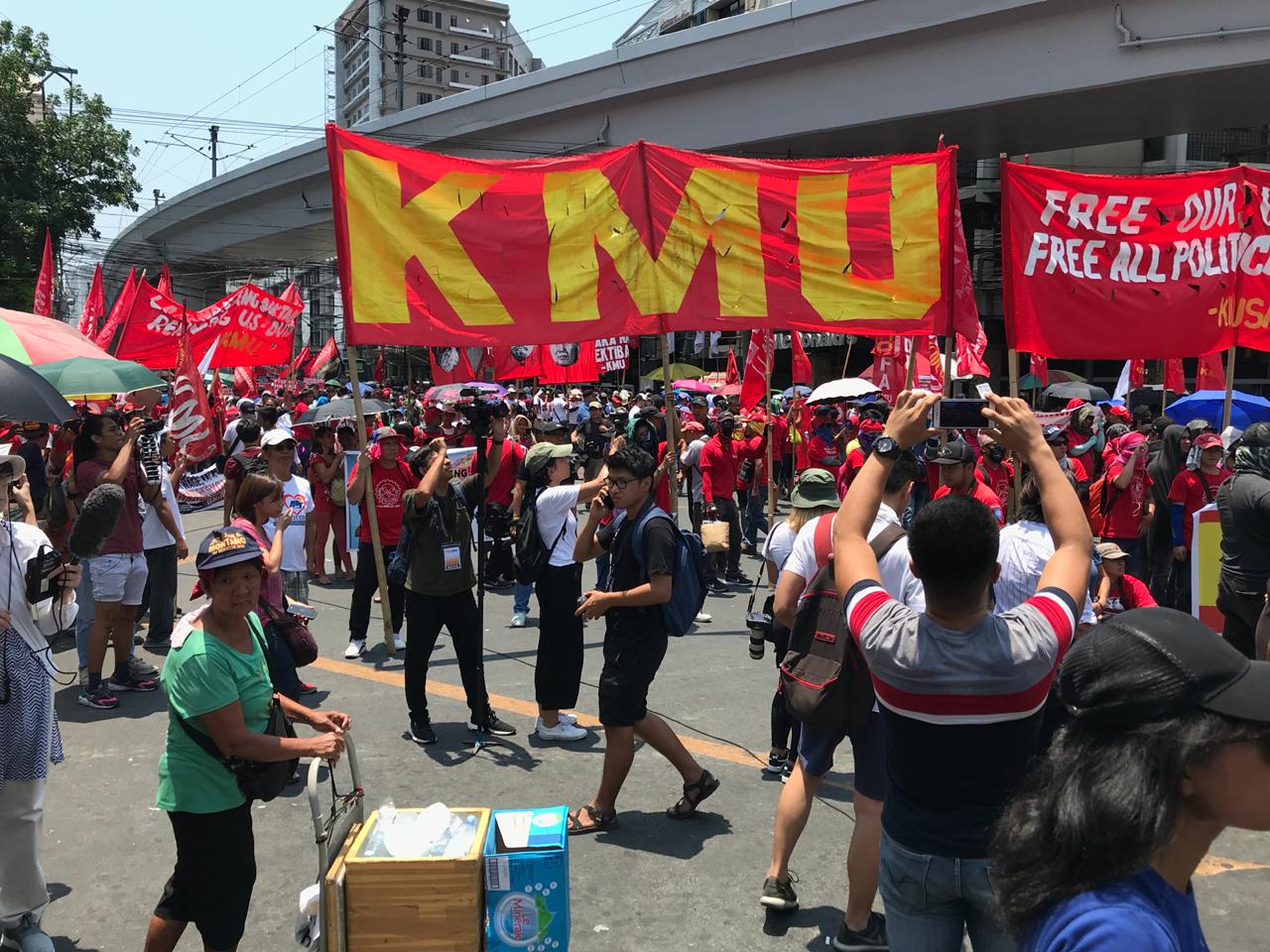 Colmenares rallies workers for ‘labor vote’ in the May 13 polls