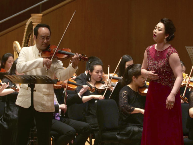 North and South Korean musicians perform together in China