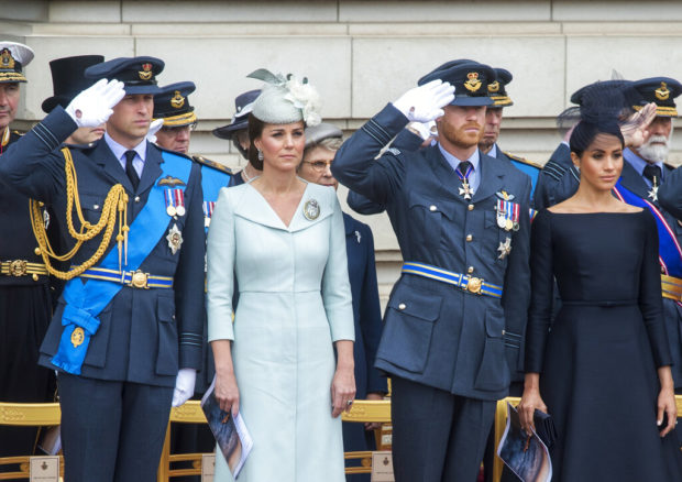 Prince William, Kate MIddleton, Prince Harry, Meghan Markle