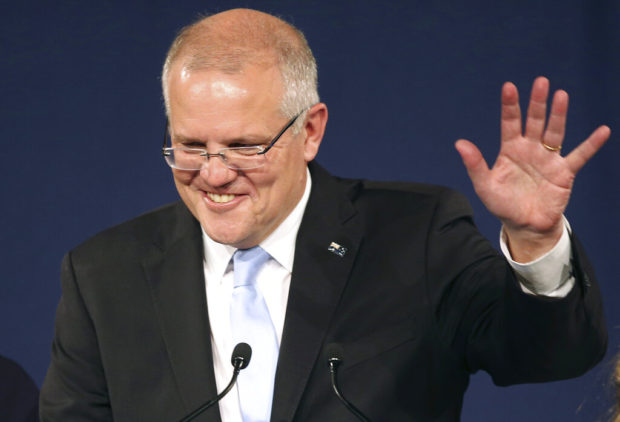 Australia's prime minister set to form majority government