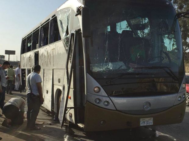 Egypt says after bus attack, 12 militants killed in Cairo