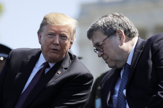 Trump expands Barr power over classified Russia probe info