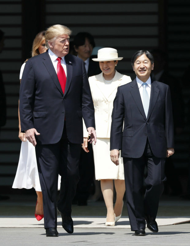  Trump says he backs Japan's efforts to talk with Iran