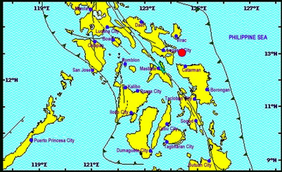4.1-magnitude quake rocks Prieto Diaz, Sorsogon