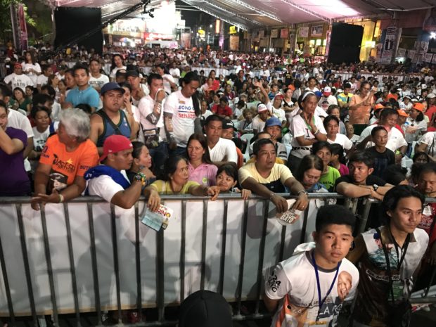  Thousands attend HnP grand rally in Davao sans Duterte