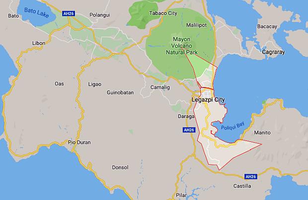 Legazpi City - Google Maps