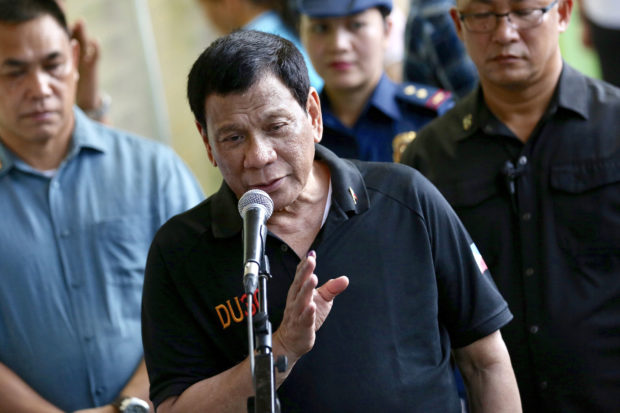 Duterte won't be at proclamation of new senators