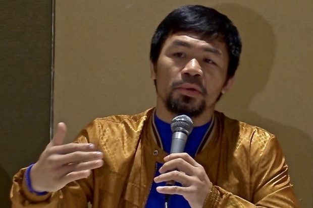 ‘Flattered’ Pacquiao to push through with presidential bid after being eyed as VP