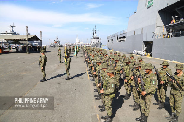 Army sends rapid deployment force to Sulu