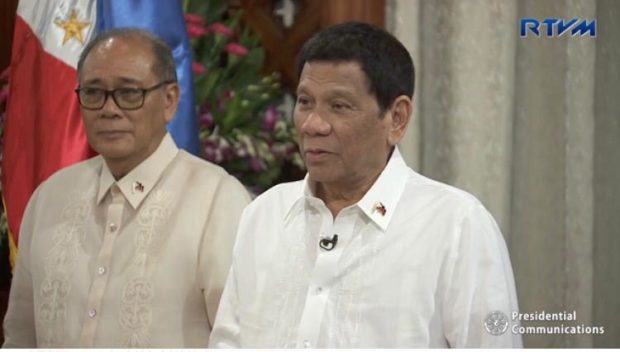 Duterte makes first public appearance after weeklong absence