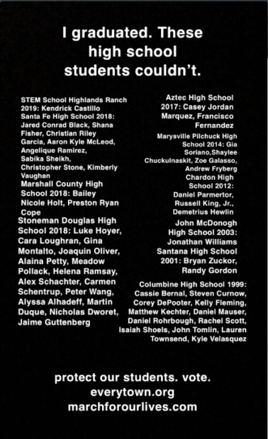 victims of school shootings