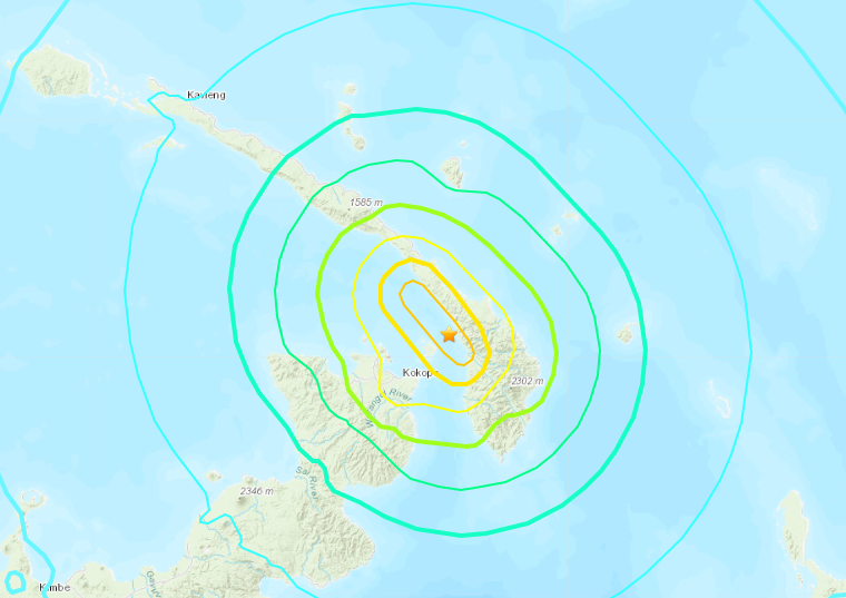 Powerful quake rattles Papua New Guinea, no injury reports