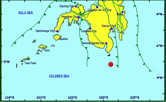 Magnitude 4 quake rocks Sarangani, Davao Occidental 