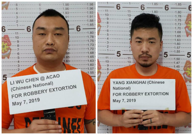 CIDG Nabs 2 Chinese Nationals For Alleged Robbery-extortion | Inquirer News