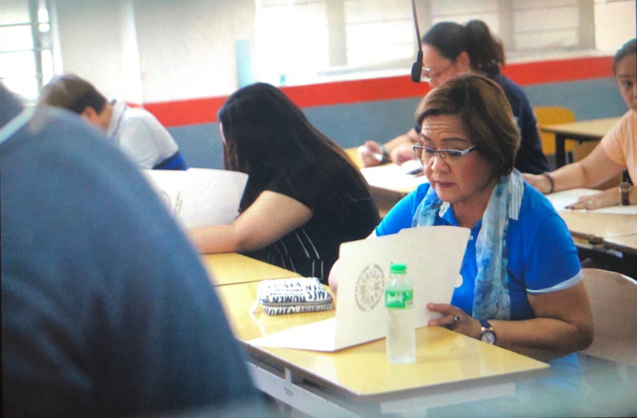 De Lima briefly out of detention to vote in Parañaque City