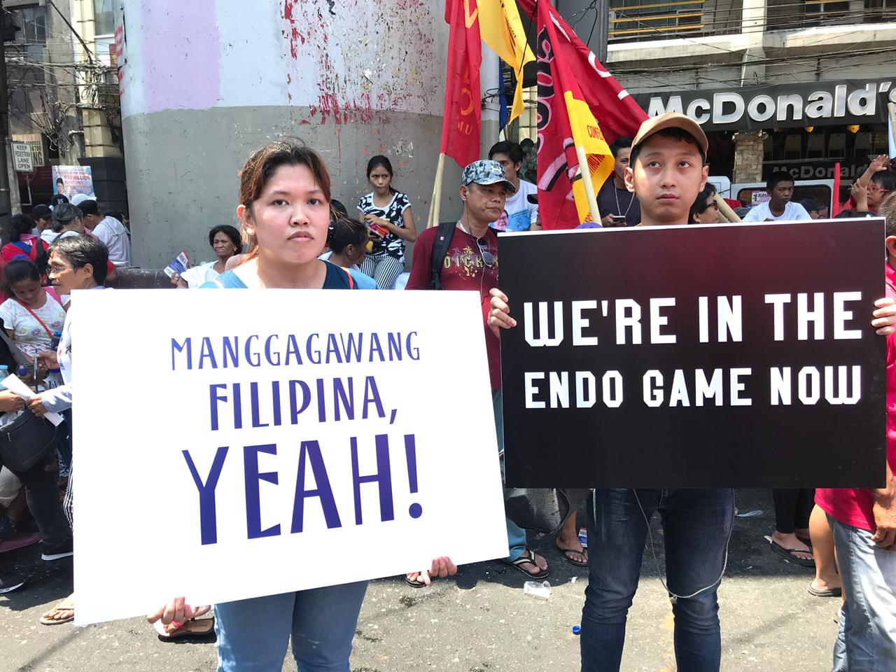 Thousands gather at Mendiola for afternoon rally