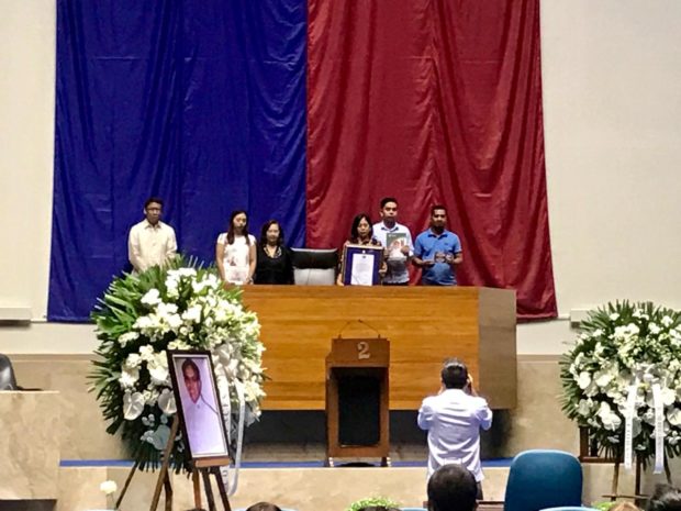 House honors late Bayan Muna Rep. Virador, 'voice for human rights, social justice'