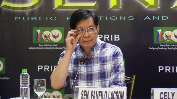 Lacson wants PNP to further look at Bikoy's links with top cops in 2016