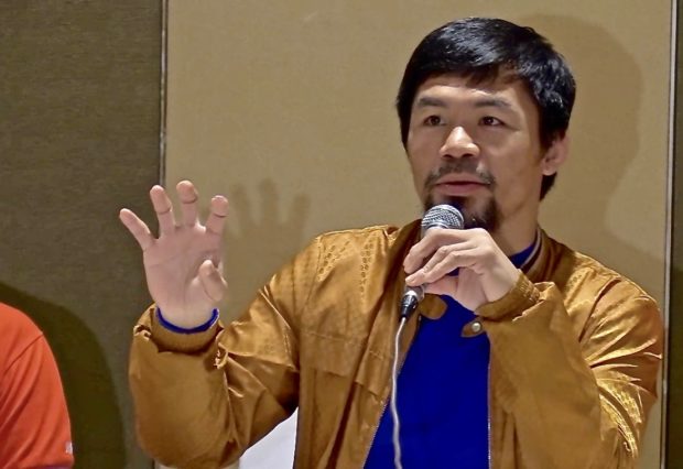 Pacquiao gives up sports committee for Bong Go